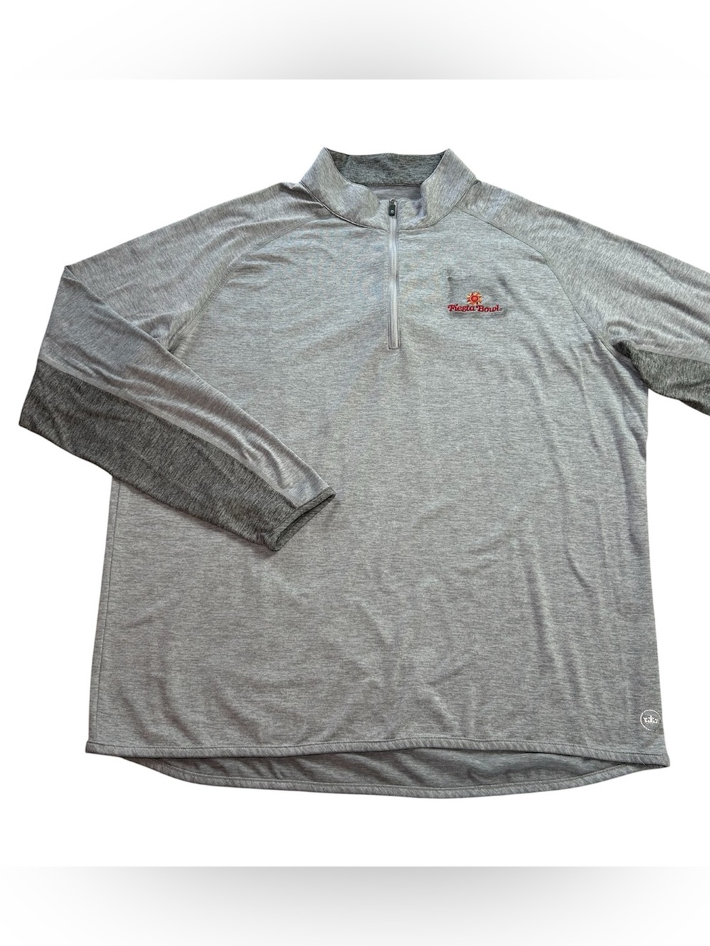 Peter Millar Sydney Men’s 1/4 Zip Stretch Golf Pullover Fiesta Bowl NCAA Gray XL